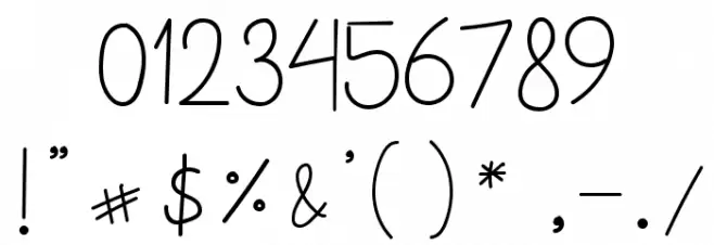 oh candy script font regular script Font OTHER CHARS