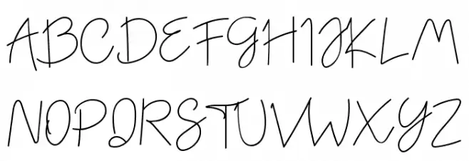 oh candy script font regular script Schriftart Groß