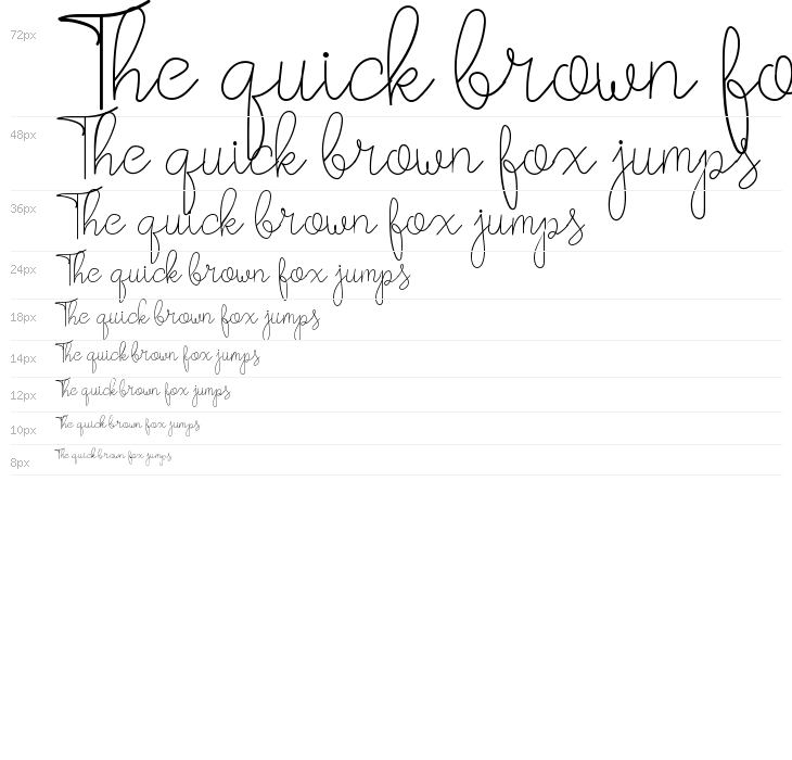 oh candy script font regular script Waterfall