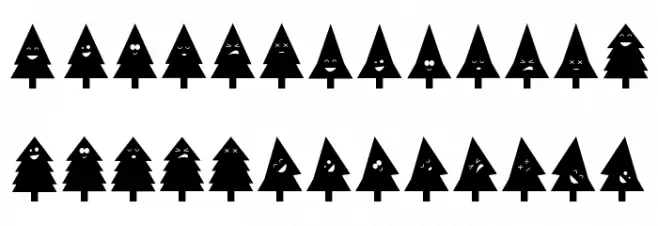 oh christmas ding फ़ॉन्ट लोअरकेस