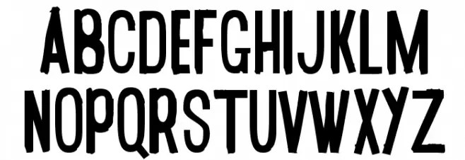 oh yeah Schriftart Groß