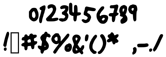 ohhay Font OTHER CHARS