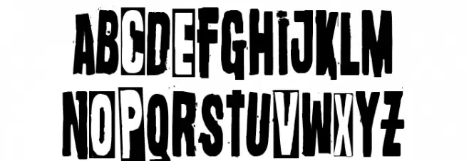 Oi! Survive Poster Font Litere mari
