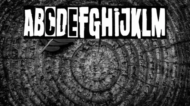 Oi! Survive Poster Font examples