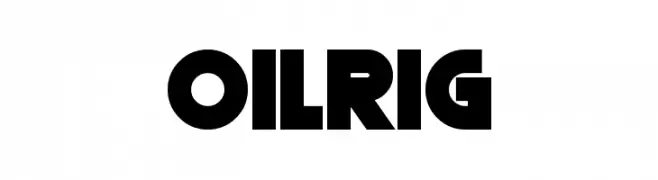 Oilrig  baixar fontes gratis