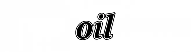 oil  フリーフォントのダウンロード