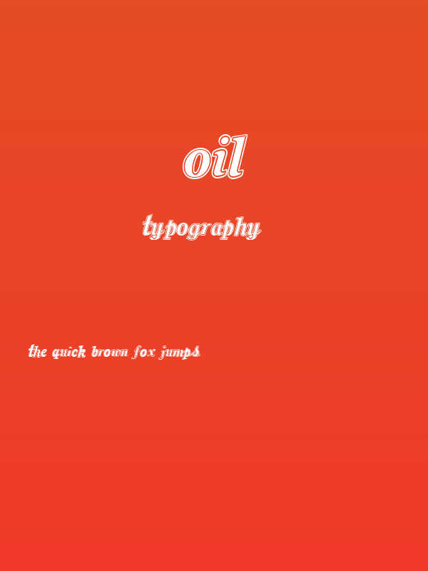 oil Poster