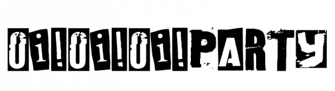 oi!oi!oi! party  Frei Schriftart Herunterladen