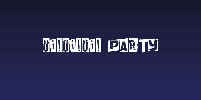 oi!oi!oi! party Social Header