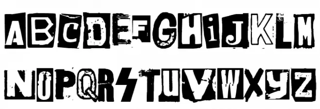 oi!oi!oi! party Caratteri MINUSCOLO