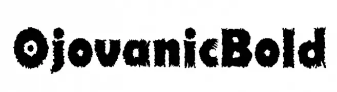 Ojovanic Bold  Descarca Fonturi Gratis
