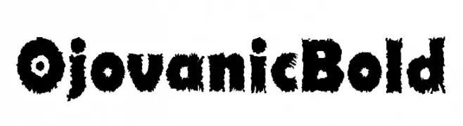 Ojovanic Bold  font caratteri gratis