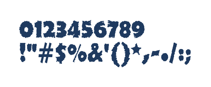 Ojovanic Bold Other Characters