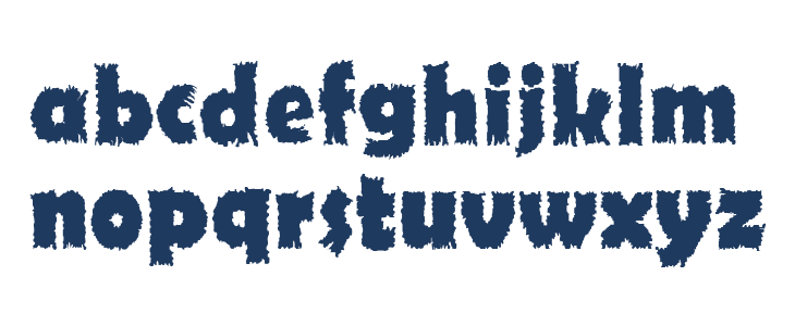 Ojovanic Bold Lowercase