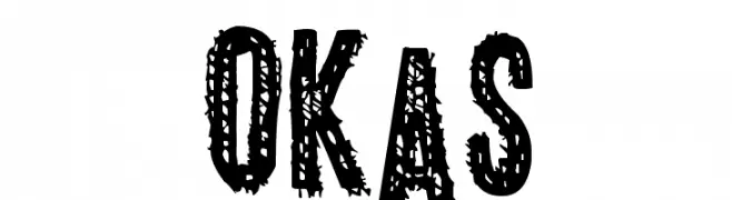 OKAS  font caratteri gratis
