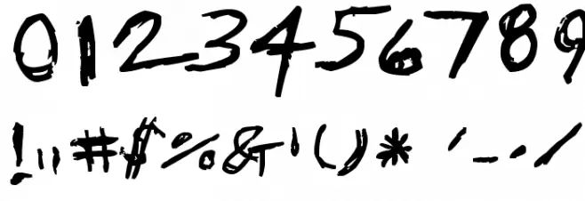 OKCOK Font OTHER CHARS