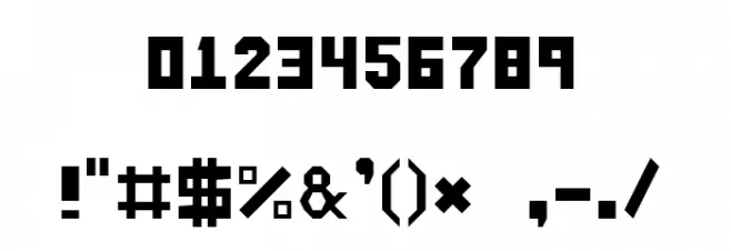 OKULA HAYIR Font OTHER CHARS