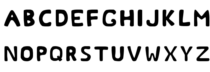 Ok Coral Font LOWERCASE