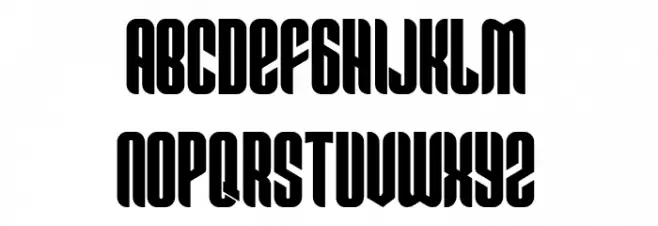 Ok-Esport Bold Caratteri MINUSCOLO