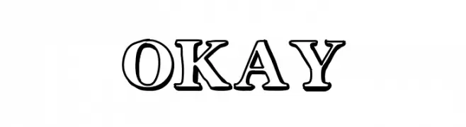 Okay  免费字体下载