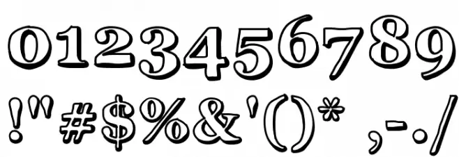 Okay Font OTHER CHARS