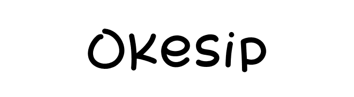 Okesip  font caratteri gratis