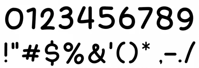 Okesip Font OTHER CHARS