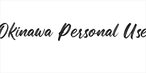 Okinawa Personal Use Logo