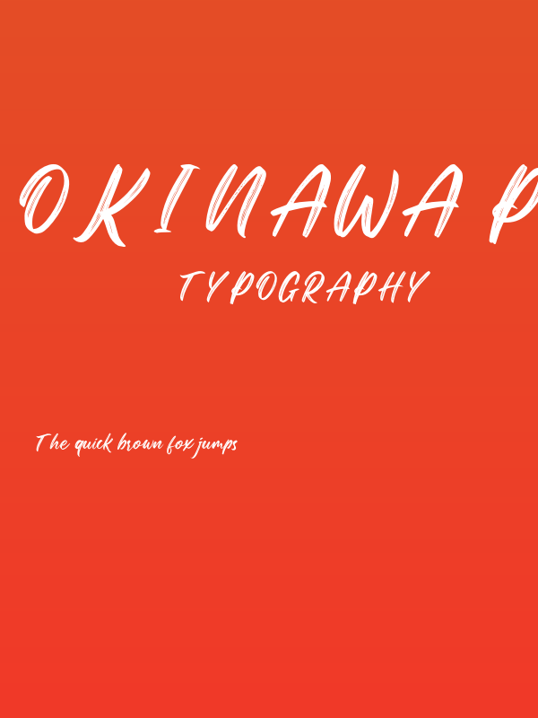 Okinawa Personal Use Poster