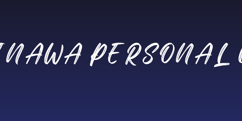 Okinawa Personal Use Social Header