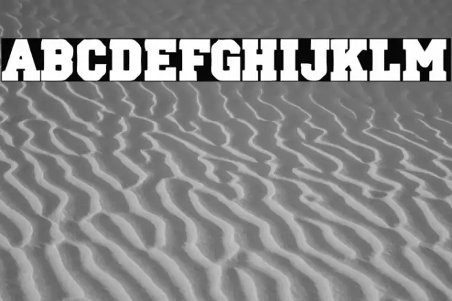 Oklahoma 2021 Шрифта examples