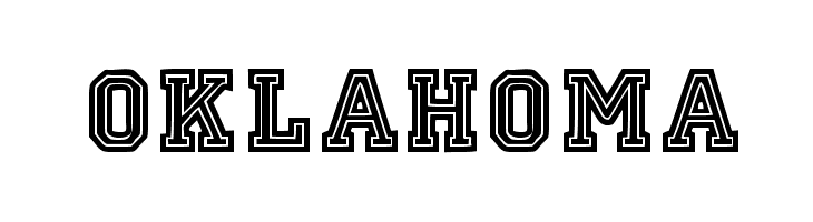 Oklahoma  les polices de caractères gratuit tlcharger