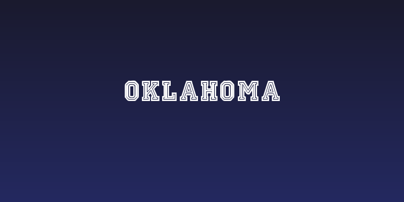 Oklahoma Social Header