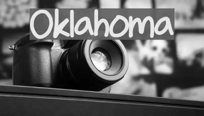 Oklahoma Font examples