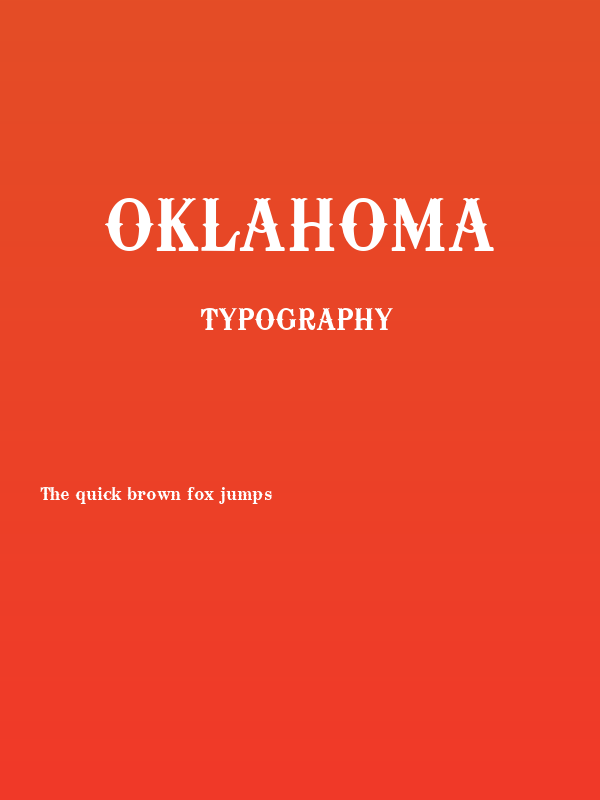 Oklahoma Poster