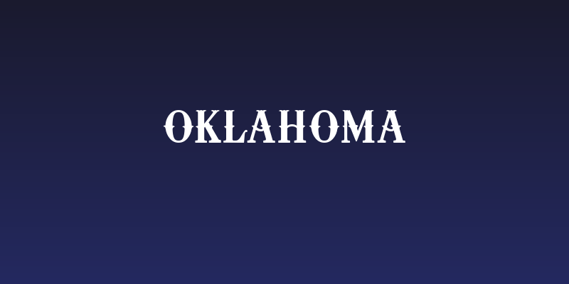 Oklahoma Social Header
