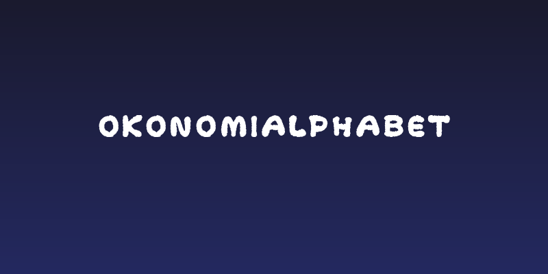OkonomiAlphabet Social Header