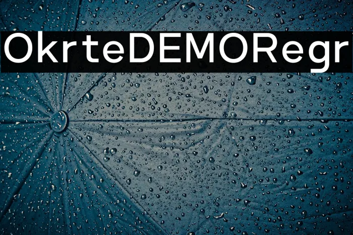 Okrite DEMO Regular Example 1