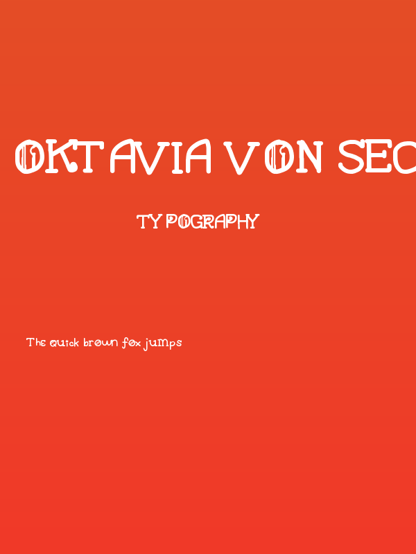 Oktavia von Seckendorff Remix Regular Poster