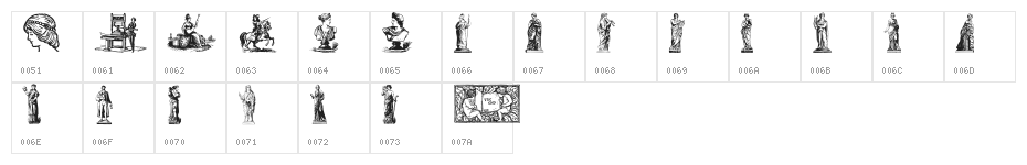 Oktober 98 Character Map