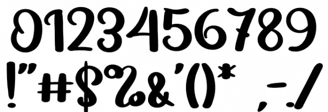 Oktoberfest Font OTHER CHARS