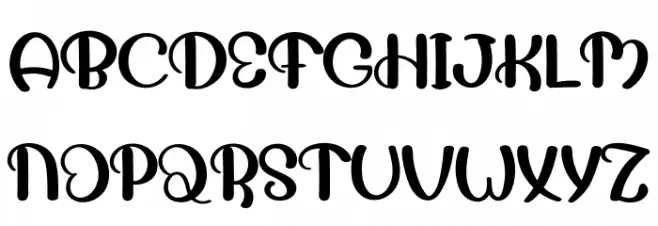 Oktoberfest 字体 大写