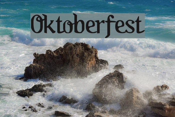 Oktoberfest Font examples