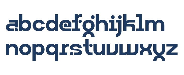 Oktural DEMO Regular Lowercase