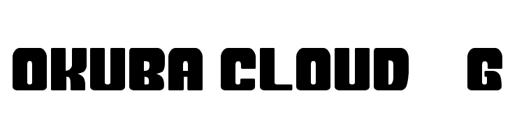 Okuba Cloud__G  Descarca Fonturi Gratis