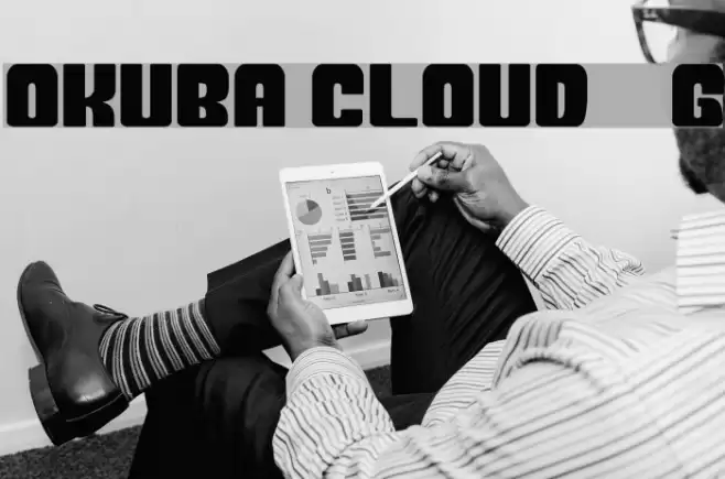 Okuba Cloud__G Font examples