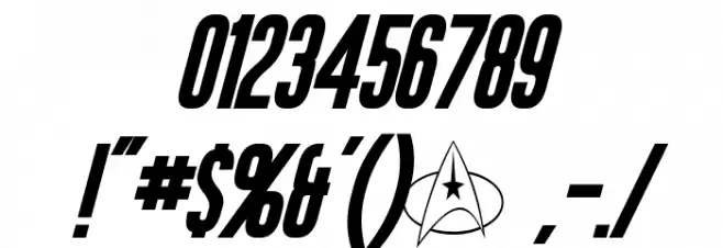 Okuda Bold Italic Font OTHER CHARS