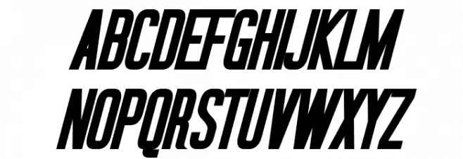 Okuda Bold Italic Font Litere mari