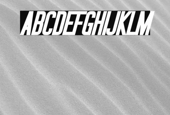 Okuda Bold Italic Font examples