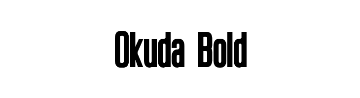 Okuda Bold Font